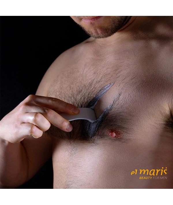 Crema depilatoria uomo. Depilazione zone intime e corpo. MAXI-TUBO 400ml