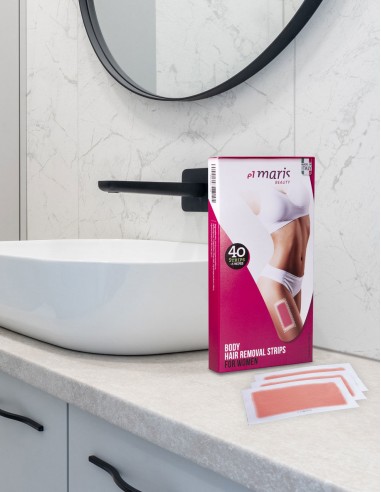 Strisce Depilatorie Corpo + Salviette Post-Epilatorie